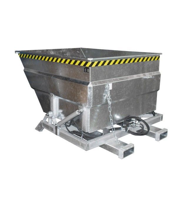 Recipiente Inclinável--Recipiente tilagem, galvanizado a quente