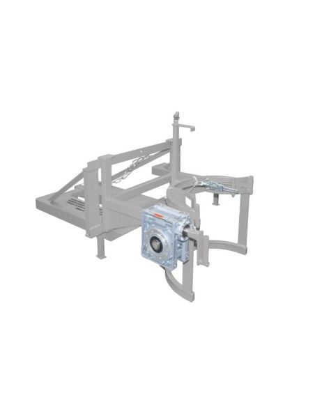 -- Drum flap, painted, gray mouse