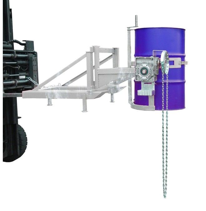 -- Drum flap, hot galvanized