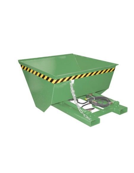 Tilting Container--Pala, painted, green