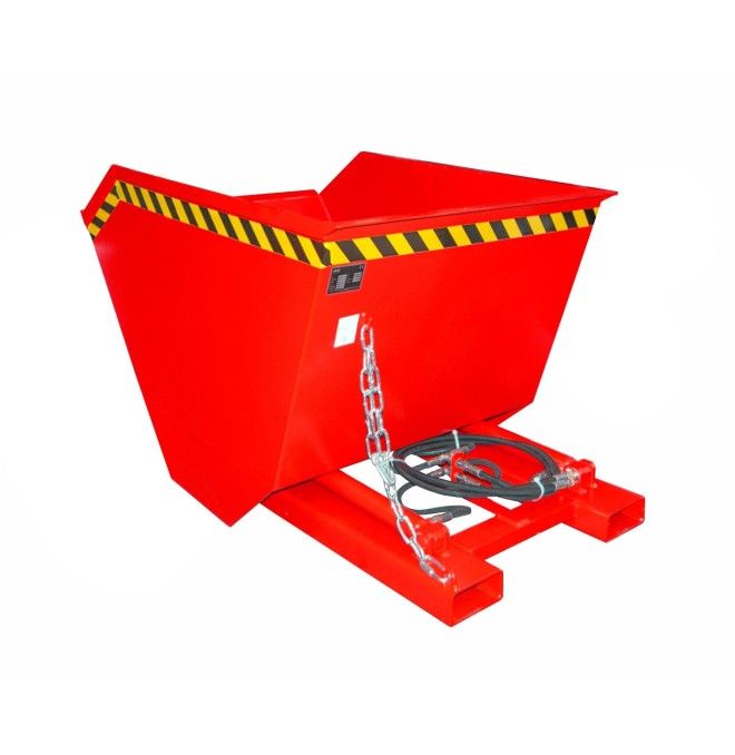 Tilting Container--Pala, painted, Red fire