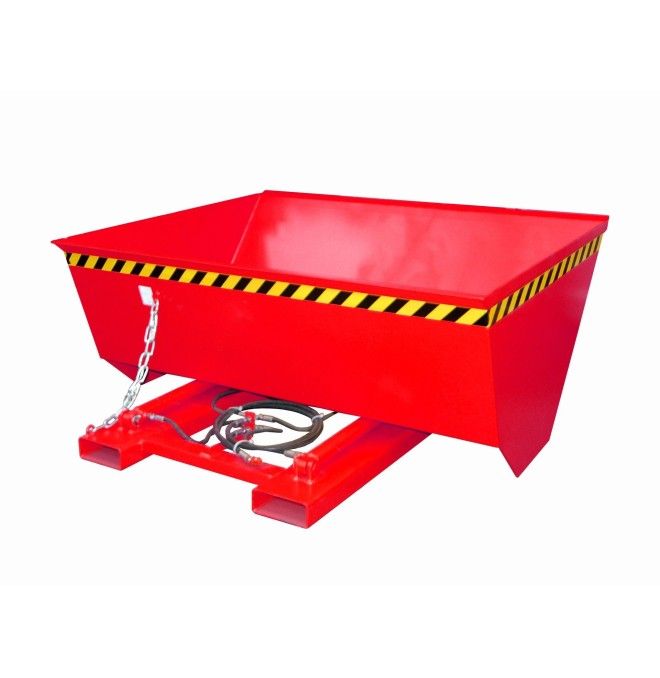 Tilting Container--Pala, painted, Red fire