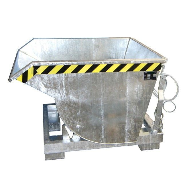 Recipiente Inclinável--Recipiente tilagem, galvanizado a quente