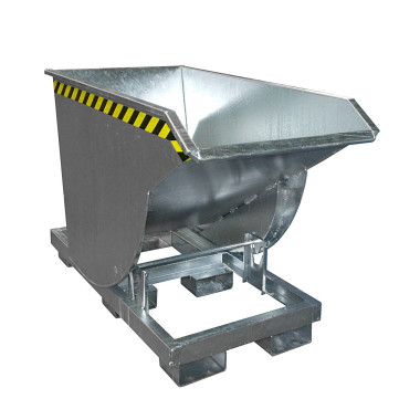 Recipiente Inclinável--Recipiente tilagem, galvanizado a quente