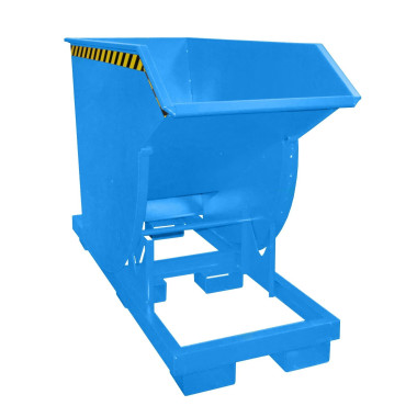 Bacs Basculants--Conteneur tilting, peint, bleu clair