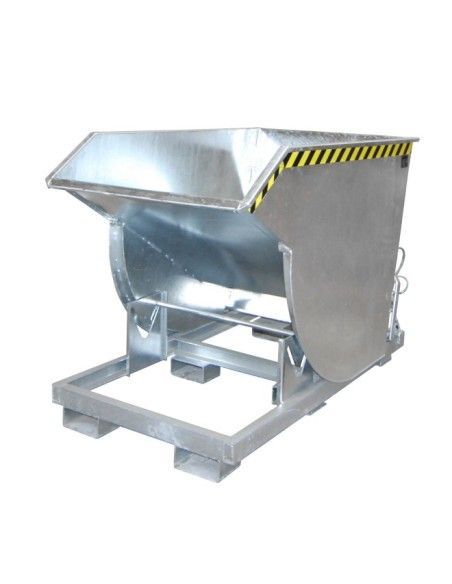 Recipiente Inclinável--Recipiente tilagem, galvanizado a quente