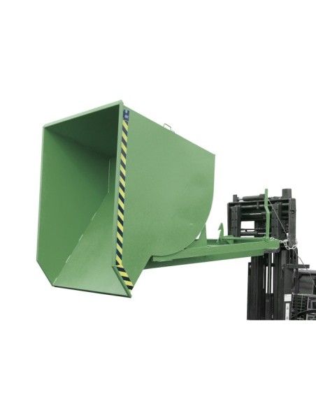 Tilting Container--Container Basculante, painted, green