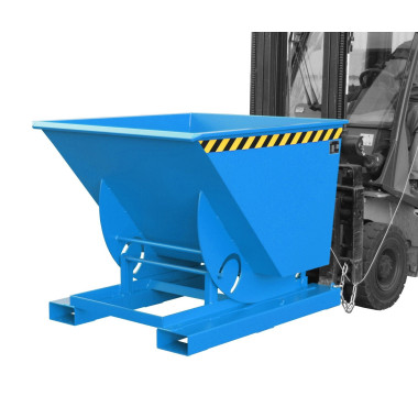 Contenitore Ribaltabile--Contenitore inclinazione, dipinto, azzurro