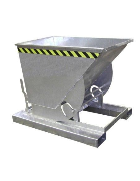 Recipiente Inclinável--Recipiente tilagem, galvanizado a quente