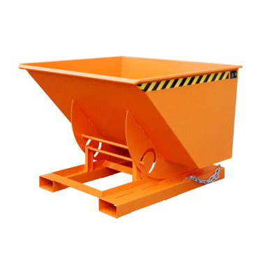 Contenitore Ribaltabile--Contenitore 1000 Telaio L senza ruote carrello elevatore