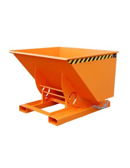 Kippbehälter--Container aNHANG L Rahmen ohne Räder gabelstapler