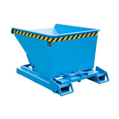 Bacs Basculants--Conteneur tilting, peint, bleu clair