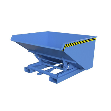 Tilting Container--Container tilting, painted, light blue 2