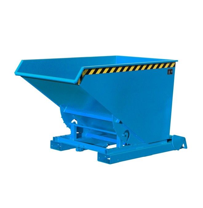 Contenitore Ribaltabile--Contenitore inclinazione, dipinto, azzurro