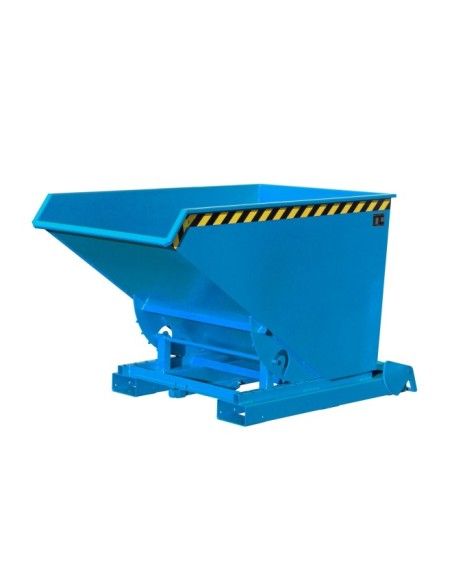 Bacs Basculants--Conteneur tilting, peint, bleu clair