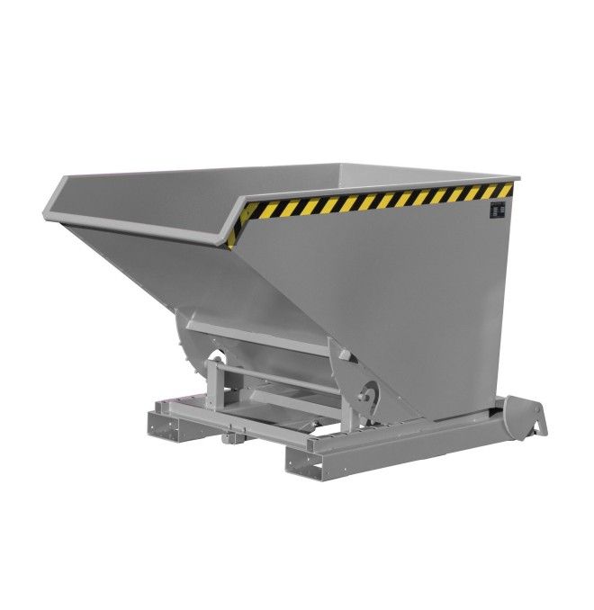 Recipiente Inclinável--Recipiente tilting, pintado, mouse cinza