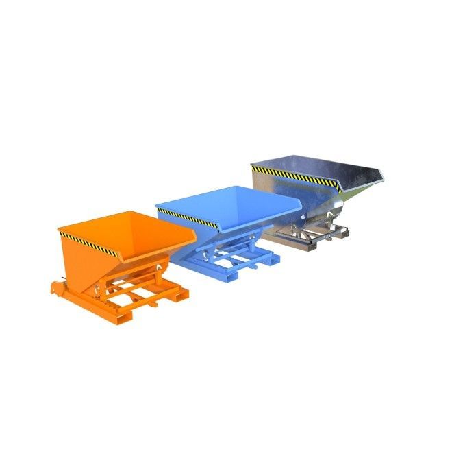 Bacs Basculants--Conteneur de jetons, peints, vert