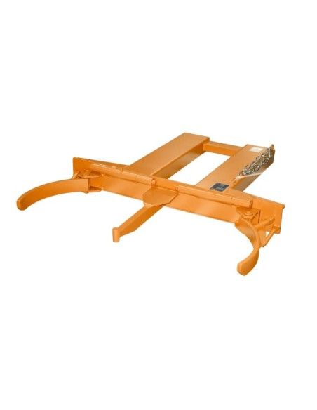 To load bulbs and drums--Drum Gripper, painted, Orange Yellow