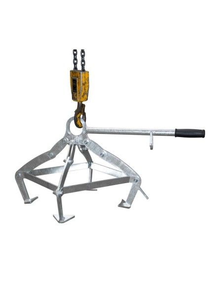 --Pinza for drums, hot galvanized
