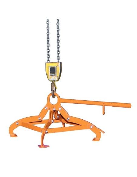--Drum Gripper, dipinto, giallo arancio
