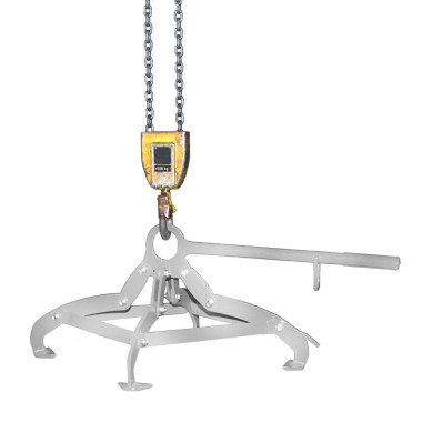 --Pinza for drums, hot galvanized