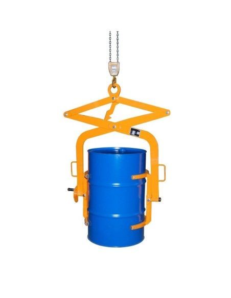 Pour charger des ampoules et des tambours - pivotant pour les tambours, peint, jaune orange
