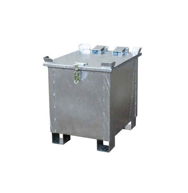 Armadi per materiali pericolosi--Contenitore deposito ioni di litio, zincato a caldo
