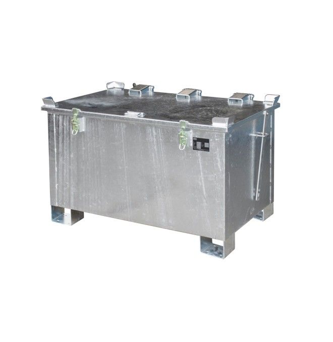 Armários para materiais perigosos--Recipiente armazenamento de íons de lítio, galvanizado a quente