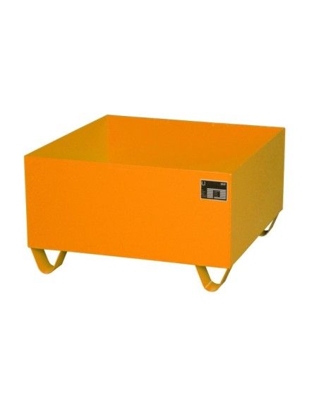 --2000 collecting tray, painted, orange yellow