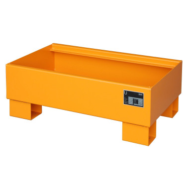 --Collective band, painted, orange yellow