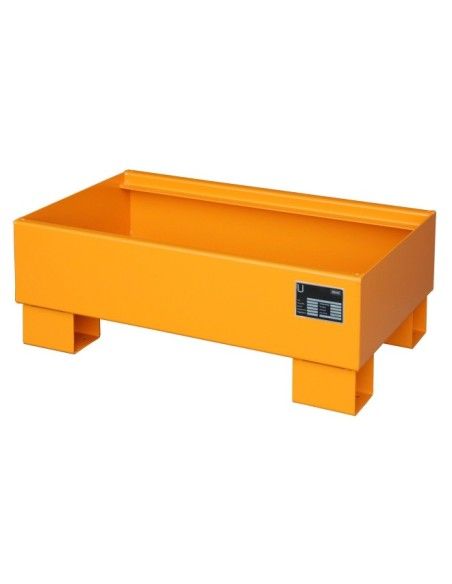-- Bande de collection, peinte, jaune orangé