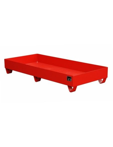 -- Bandeja coletora 2048, pintada, vermelho fogo