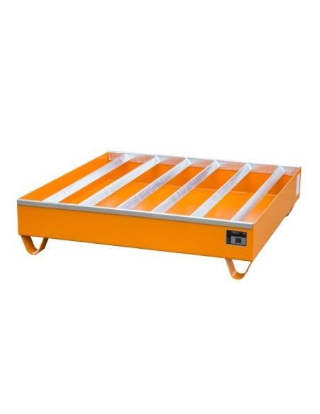 --Spline Sump, painted, Orange Yellow