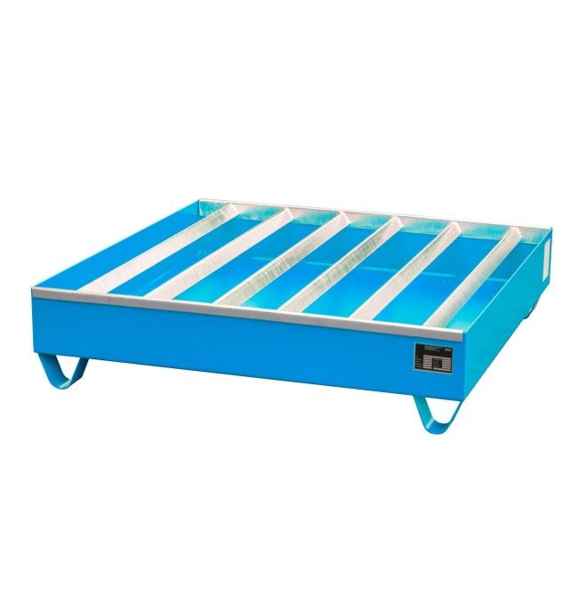 --Spline Sump, dipinto, azzurro