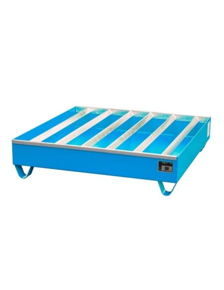 --Spline Sump, painted, light blue