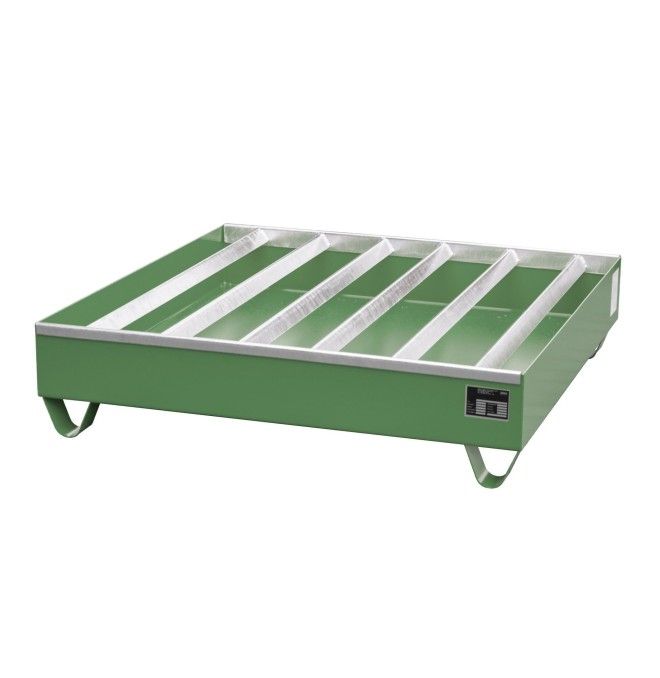 --Spline Sump, painted, green Reseda