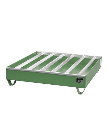 --Spline Sump, lackiert, grün Reseda