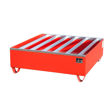 --Spline Sump, painted, red fire