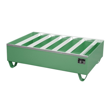 --Spline Sump, painted, green Reseda