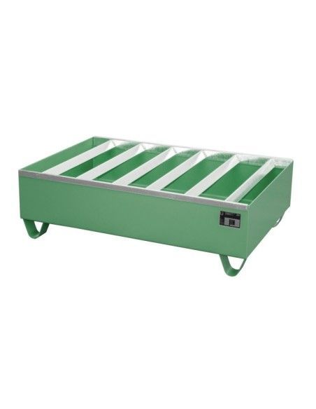 --Spline Sump, painted, green Reseda