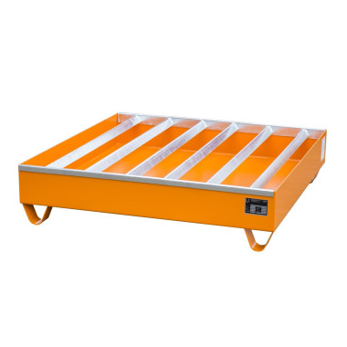--Spline Sump, painted, orange yellow