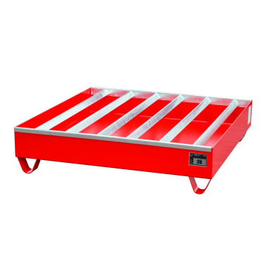 --Spline Sump, painted, red fire