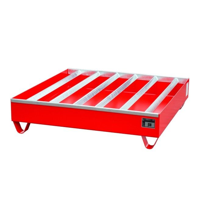 --Spline Sump, painted, red fire