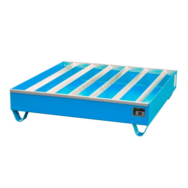 --Spline Sump, painted, light blue