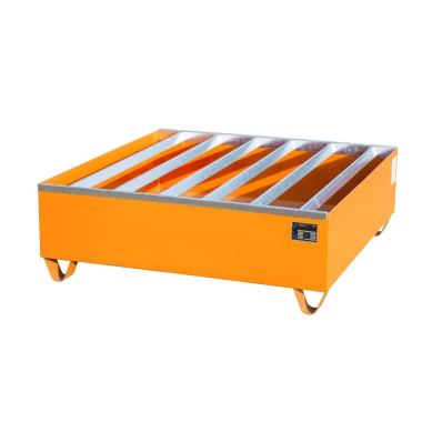 --Spline Sump, peint, jaune orange