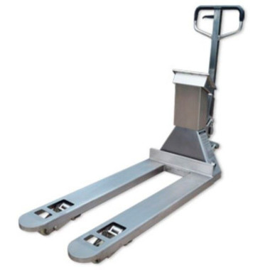 Transpalettes Peseurs--Transpalette Acier inoxydable 2000Kg 2