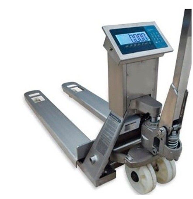 Transpallet Pesatori--Transpallet Acciaio inossidabile 2000Kg