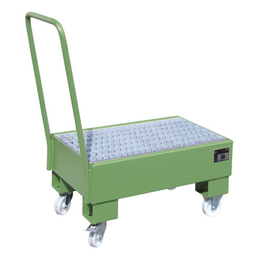 --Mobile collector, painted, green Reseda