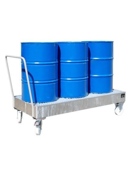 Bandeja colectora móvil 2051 SR, galvanizada en caliente