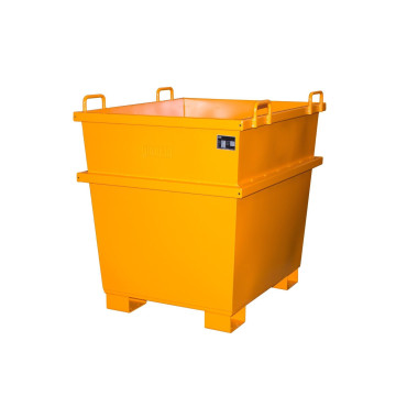 Contenedor universal, pintado, Amarillo naranja
